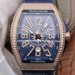 Franck Muller FM Vanguard Yachting V45? Ruusukultatimantti 44x54 mm1.,