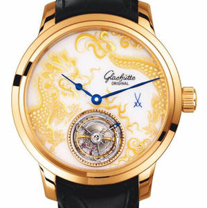 R8 Glashütte Alkuperäinen Mason Tourbillon Dragon Watch Automaattinen Tourbillon Movement