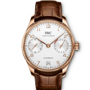 IWC 7 Malli IW500701 Sarja: Portugali Räätälöidyt 52010 Automaattinen Mekaaninen liike Miesten Watch