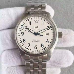 IWC pilot mark 18 IW327011-sarjan pilottityyli mekaaninen miesten kello