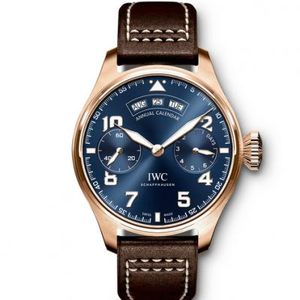 IWC Large Pilot Series Dafei IW502701, 7 päivän kineettinen energianäyttö automaattinen mekaaninen liike miesten kello