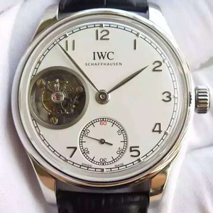 IWC Portugalin Tourbillon-sarja, automaattinen todellinen vauhtipyörä mekaaninen miesten kello