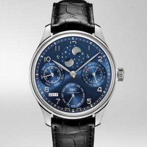 V9 IWC Portugalin sarja IW503406 True Perpetual Kalenteri, Ikuinen kalenteri Automaattinen Mekaaninen Miesten Watch, Moon Phase