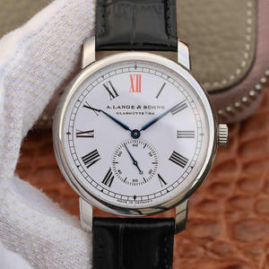 MKS Lange Classic 1815-sarjan independent small seconds miesten mekaaninen katsella, yksi alkuun replica kellot nousi kultaa