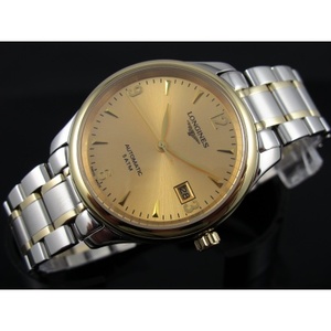 Sveitsin Longines Master-sarjan Miesten Watch 18K Gold Steel Band Armor Sveitsin miesten Katsella Gold Face Sveitsin liike