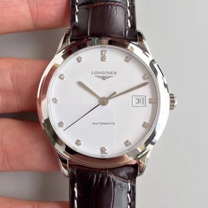 YC Boutique LONGINEs Longines-armeijan lipusarja L4.774.4.27.6 Miesten mekaaninen timanttikello alkuperäinen muotti 1: 1 uudelleen