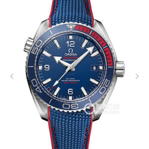 OM tehdas toistettiin Omega Seamaster 600 sarja 522.32.44.21.03.0019 Ocean Universe 600m "Pyeongchang olympialaiset 2