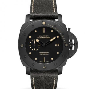 VS Panerai rajoitettu kokoelma sarja PAM00508 ammatillinen sukellus automaattinen keraaminen katsella ulkonäkö väri on tumma kuin syvänmeren matta keraaminen asia