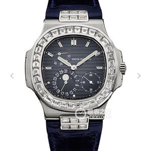 Patek Philippe Sports Nautilus 5724 Diamond Rose Gold Miesten mekaaninen katsella