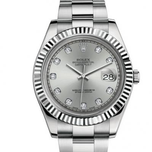Rolex Datejust 116334-72210 G hopealevy 41 miesten automaattinen mekaaninen kello, valmistaja n Factory