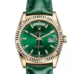Rolex päivä-date sarja 118138-0003 (FC) vyö automaattinen mekaaninen katsella Unisex Watch