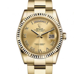 Rolex-malli: 118238-sarjan viikkokalenterityyppinen mekaaninen miesten kello.