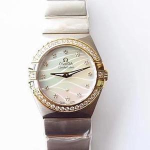 La montre à quartz 3s Omega Constellation Series 27 mm est équipée pour la première fois du mouvement spécial Omega 1376 d'origine (le mouvement est le même que l'original)
