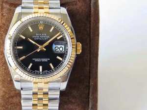AR Rolex Super Masterpiece 904L Strongest V2 version améliorée log type 36 série montre-bracelet montre de réplique.