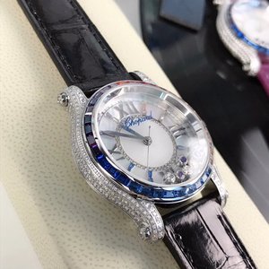 Chopard HAPPYDIAMONDS montre de déesse mécanique automatique synchronisation Piageter nouveau diamant arc-en-ciel