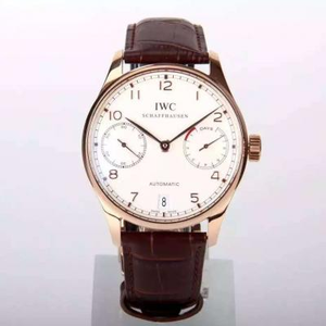 Version améliorée de la chaîne portugaise IWC 7 jours V3 équipée d'une montre masculine à mouvement automatique Cal.51011