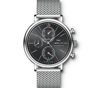 IWC Portofino IW391010. Montre pour homme à mouvement mécanique multifonction automatique ASIA7750.