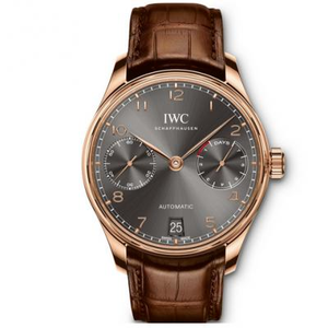 IWC 7 Modèle: Série IW500702: Portugal personnalisé 52010 automatique montre pour hommes de mouvement mécanique