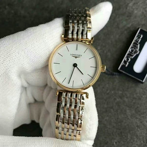 Longines L4.209.2.12.7 Jialan série femme montre à quartz ultra-mince original authentique moule ouvert