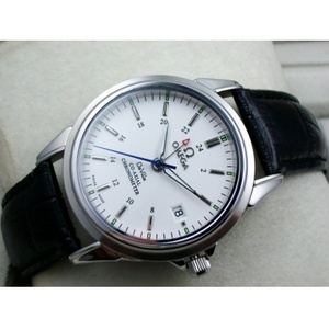 Swiss OMEGA Diefei mécanique ceinture homme montre à quatre mains homme montre mécanique visage blanc