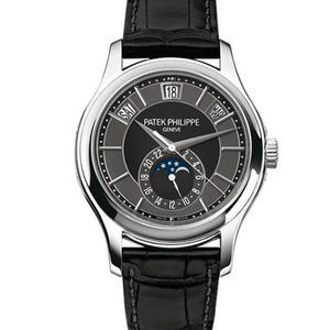 KM factory Patek Philippe Complication Chronograph 5205G-010 Montre mécanique pour homme Après révision, la fonction est la même que l'original