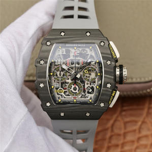 Montre mécanique pour homme KV Richard Mille Miller RM11-03 Series (bracelet gris)