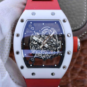 RM Factory Richard Mille RM055 Tape Ceramic montre mécanique automatique pour hommes.