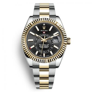 réplique montre mécanique pour homme Rolex Oyster Perpetual SKY-DWELLER série m326933-0002.