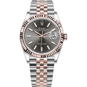 GM nouvelle dame datejust 36 mm or rose 2018 nouvelle datejust série recouverte d'or 14 carats mouvement mécanique automatique bracelet en acier inoxydable