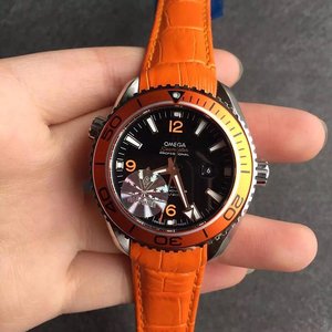 V6 Factory Omega Ocean Universe Series Montre mécanique pour femme Bague orange