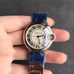 V6 factory new Cartier blue balloon 33 ladies mechanical watch rose goldJH Boutique V2 Upgraded Omega Omega Moon Landing Speedmaster Return Manual Winding Mechanical Movement Men's Watch