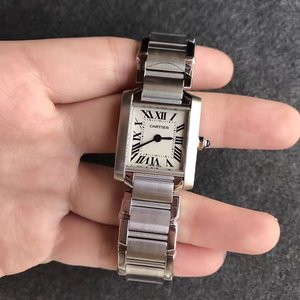 montre à quartz v6 factory Cartier w51008Q tank series dames