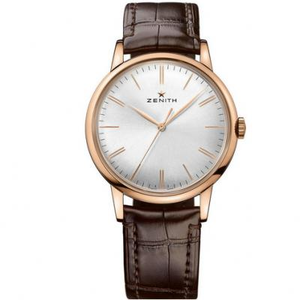 une à une réplique Zenith ELITE série 18.2270.6150/01.C498 ultra-mince montre mécanique pour hommes .