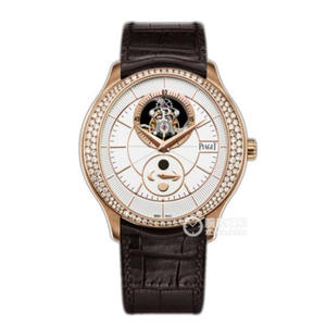 R8 Piaget BIack Tie série montre ultra-mince tourbillon phase de lune montre ceinture montre ultra-mince remontage manuel phase de lune tourbillon mouvement homme montre