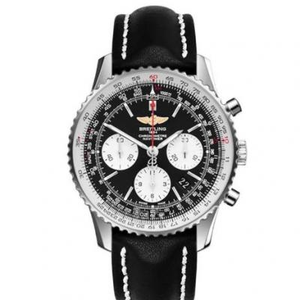 Monarcha JF Chronograph Breitling Aviation Chronograph AB012012.BB01.435X Faire Uathoibríoch Meicniúil na bhFear.