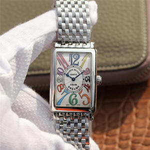 ABF Franck Muller LONG ISLAND 952 Cruach Crios Leagan An leagan is airde go dtí seo Gluaiseacht Bunaidh Mná Watch