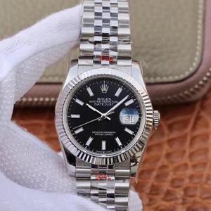 Sheol gm monarcha go sollúnta an bunaidh 36mm ROLEX DATEJUST Super 904L, an leagan uasghrádaithe is láidre den faire sraith Datejust