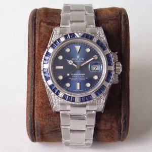 GS masterpiece só Rolex SUB Submariner leagan saincheaptha diamond cúil! Is comhleá de sparkle só agus neamh-fading, agus is é an rogha is fearr do threochtaí clasaiceach