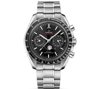 D'achtaigh monarcha JH an leagan is airde de chronograph Omega Speedmaster sraith 304.30.44.52.01.001.