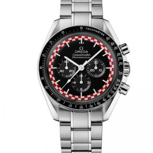 Sraith Tuirlingthe Gealach Omega Speedmaster 311.30.42.30.01.004 Lámhleabhar 7750 Gluaiseacht Mheicniúil Faire na bhFear.