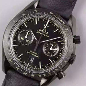 Omega Speedmaster Sraith Dark Taobh an Ghealach Nua Aghaidh Fáinne Ceirmeach Gluaiseacht 9300 Uathoibríoch Gluaiseacht Meicniúil Meicniúil Faire na bhFear