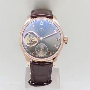 TF mhonarcha IWC Portaingéilis tourbillon sraith 9-giotán atá feistithe le leagan 1:1 athcheistiú de IWC Uathrialach Cal. 51900 Go hiomlán uathoibríoch tourbillon fíor