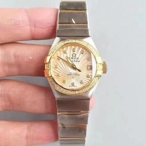 3S produced OMEGA Constellation series PLUMA light feather watch equipped with 8520 movement "Constellation" ladies watch