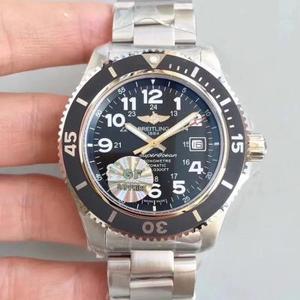 [GF's new achievement, the vastness is coming] Breitling Super Ocean II series watch (SUPEROCEAN Ⅱ) Optional steel belt, tape