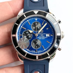 OM's latest masterpiece, the Super Ocean series, returns strongly. Chrono men's mechanical watch, rubber strap