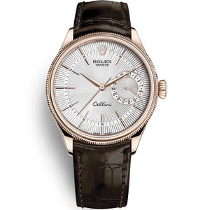 GM Rolex Cellini series m50515-0008 men's automatic mechanical watch, alligator leather