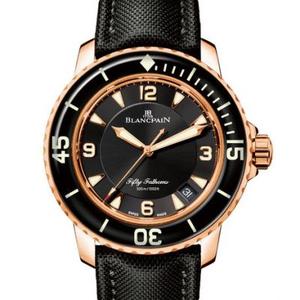 La fabbrica di F Blancpain 5015-3630-52 Cinquanta ricerche Serie Meccanica Top Reissue Versione