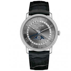 OM Blancpain 6654-1113-55B serie di visualizzazione fase luna 6654 più forte V2 aggiornamento Blancpain villeret classico