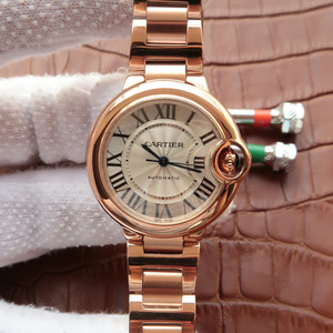 Nasce il palloncino blu di Cartier. w6920097 Orologio da donna meccanico automatico (33 mm).