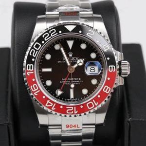 GM Nuovo Prodotto Rolex Greenwich ll: v2 Versione aggiornata 3186 Core 904 In acciaio incredio orologio meccanico